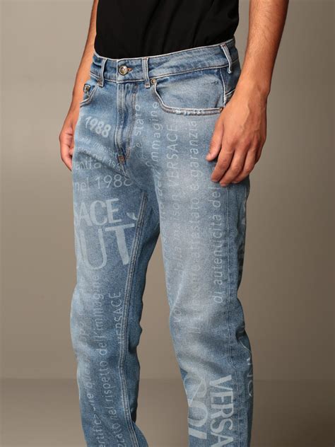 versace giubbotti jeans|versace couture jeans.